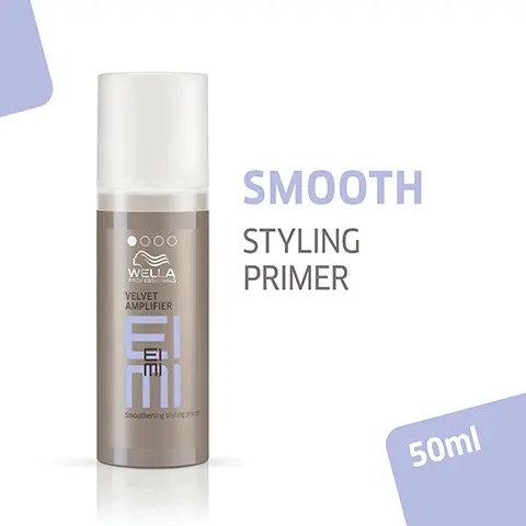 Image 1, WELLA PROFESSIONALS VELVET AMPLIFIER SMOOTH STYLING PRIMER ШЕ Smoothening styling pr 50ml Image 2, SMOOTH HAIR, PREPPED FOR STYLING Image 3, WELLA PROFESSIONALS VELVET AMPLIFIER ΠΕ Smoothening styling primer ENHANCES SMOOTHNESS AND MANAGEABILITY Image 4, 0000 WELLA VELVET AMPLIFIER FRUITY ORCHARD SCENT Image 5, partner recommendation sold separately Image 6, WOLLA 00 WELLA 48 000 WELLA WELLA WELLA ROOT SHOOT 000 WELLA C DRY WILLA WELLA STRONG MISTYME 品 DISCOVER OTHER PRODUCTS