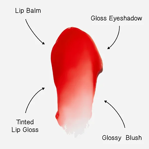 Lip Balm Gloss Eyeshadow Tinted Lip Gloss Glossy Blush