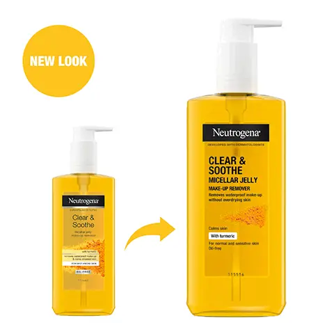 Image 1, New look Image 2, WITH TURMERIC RICH IN ANTIOXIDANTS Image 3, SOOTHES & BALANCES SENSITIVE SKIN Image 4, suitable for sensitive skin