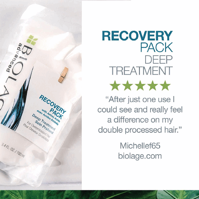 Deep treatment review. Build your regimen. Image 3 and 4-Before and after shot.Deep treatment benefits. Build your regimen.Jenney Rey gobal ambassador advice on how to use the product