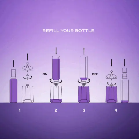 Refill your bottle. Jasmine Sambac Accord. Cashmere wood. White Amber Accord.