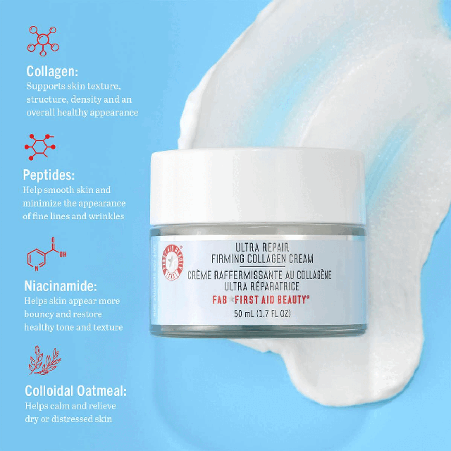 Image 1, ingredient breakdown and benefits. Image 2-3 before and after