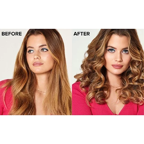 Before and after model shot