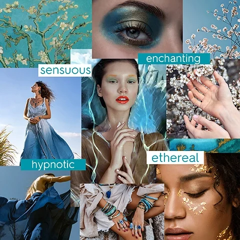 senuous, hypnotic, ethereal, enchanting