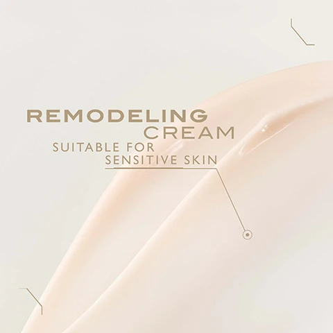 Image 1 - A creamy, light-colored product is shown with the text remodeling cream and suitable for sensitive skin displayed prominently.
Image 2 - A close-up of a womans face applying a cream to her cheek, holding a jar of Lancaster Golden Lift cream, with text stating dark spots and wrinkles reduced in 4 weeks.
Image 3 - A gold-colored jar of Lancaster Golden Lift Crème Sculptante sits against a backdrop of flowing fabric, with pointers describing its benefits: Lift & Sculpt, Reduce Dark Spots, and Tighten Face Contours.
Image 4 - A jar of Lancaster Golden Lift sculpting cream with a smooth, creamy background, featuring testimonial text about skin improvement, visible ratings of five stars, and the name Amy, Home Tester Club.
Image 5 - A close-up of a woman with a smooth complexion and minimal makeup, wearing hoop earrings, displays text highlighting benefits of a skincare product, including +20% skin density, +19% redefined jawline, +18% skin elasticity, and the statement skin is lifted and tightened, with a disclaimer noting the clinical test on one woman.
Image 6 - A woman with her eyes closed gently massages her face with both hands, and visible text reads STEP 1 SMOOTH UPWARD FROM THE LOWER FACE TO THE FOREHEAD.
Image 7 - A profile view of a woman with smooth hair and a neutral expression, demonstrating a skincare technique by holding her hand near her jawline, accompanied by the text STEP 2 GLIDE & SCULPT FROM THE INNER FACE OUTWARD.
Image 8 - An image featuring three skincare products from the Lancaster Golden Lift line, including a golden bottle labeled Golden Lift Tightening Serum on top, followed by two jars labeled Golden Lift Eye-Lifting Cream and Golden Lift Sculpting Cream, with accompanying text detailing application instructions for each product.