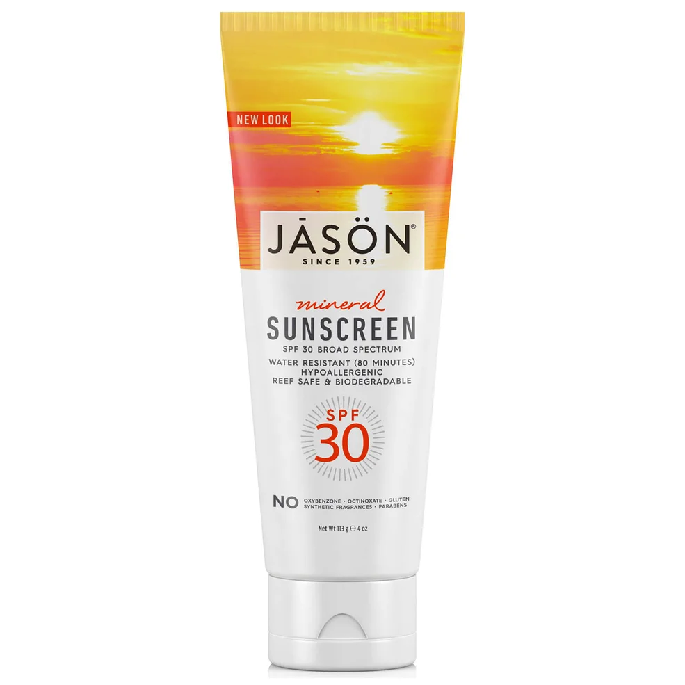 Écran Solaire Minéral JASON à large spectre SPF30 (113g)Image1