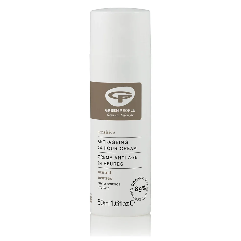 Crème biologique sans parfum effet 24h par Green People  (50ml)Image1