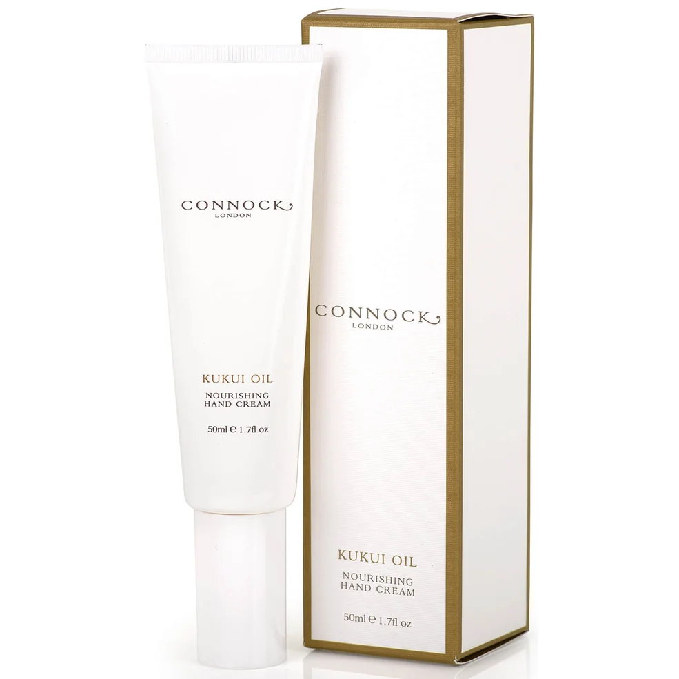 Crème pour les mains nourrissantes à l'huile de kukui par Connock London (50ml)Image1