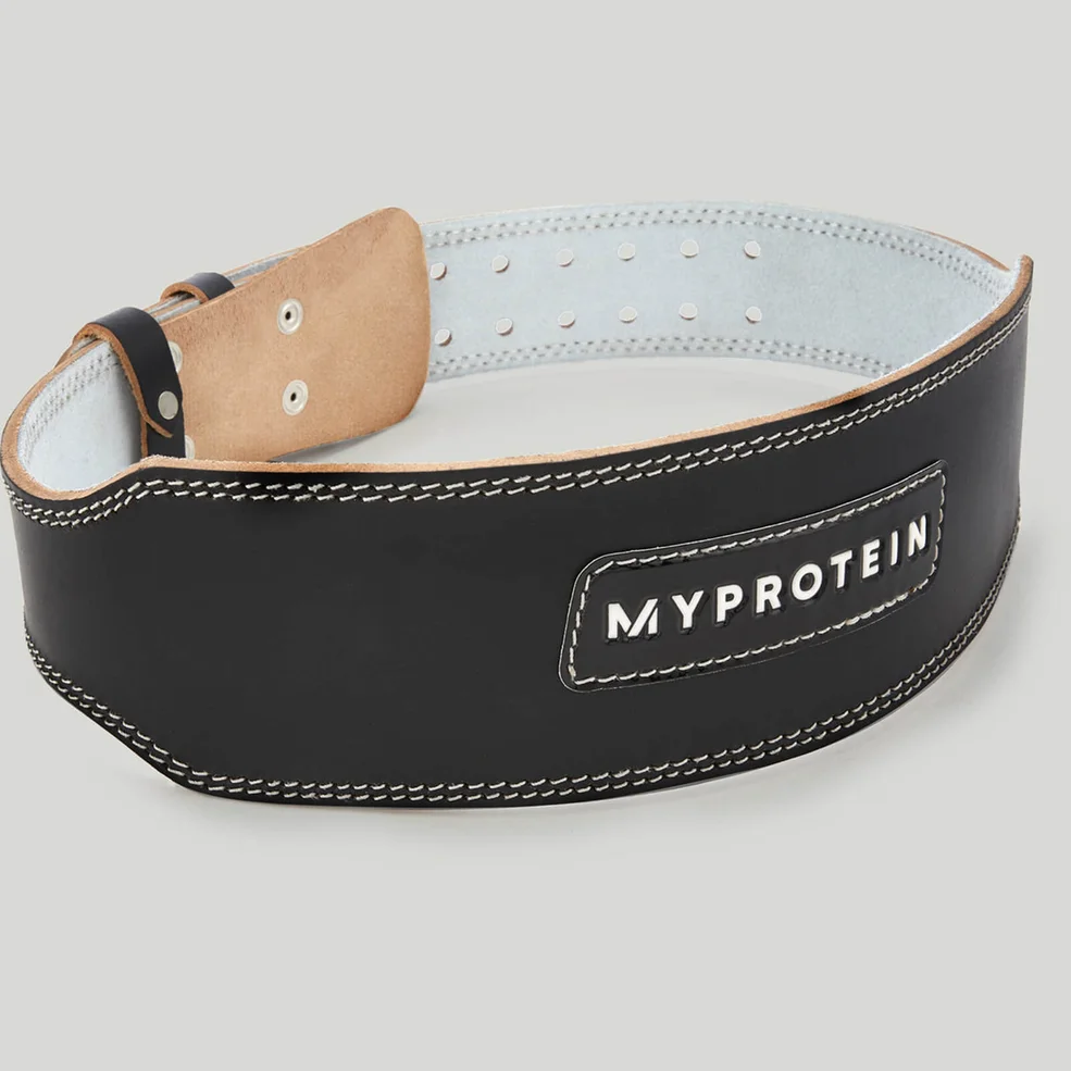 Myprotein Leather Lifting Belt - Large (32-40 Inch)Image1