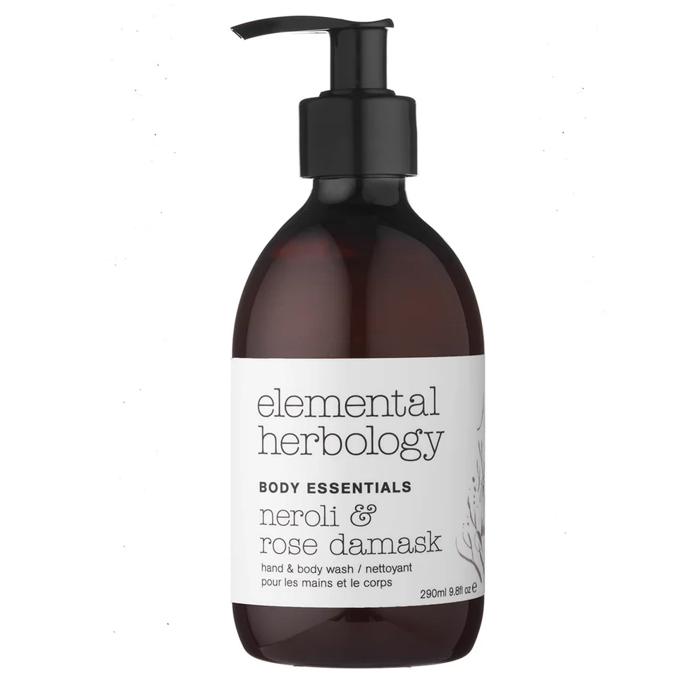 Elemental Herbology Neroli and Rose Damask Body WashImage1