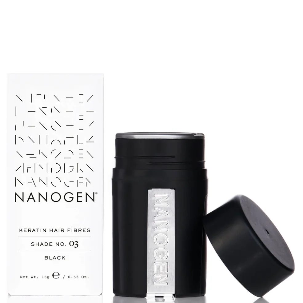 Fibres ultra-fines Nanogen pour cheveux noirs (15 g)Image1