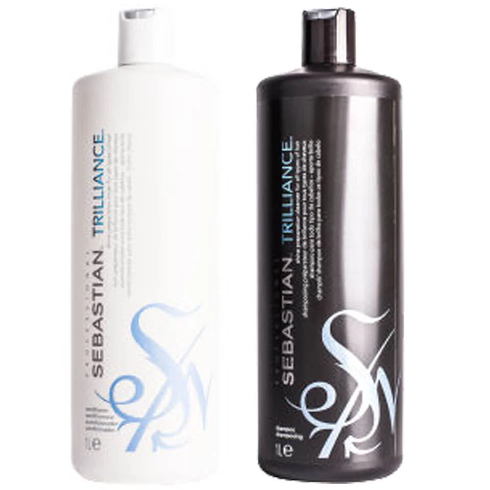 Sebastian Professional Trilliance duo shampooing et après-shampooing (2x1000ml)Image1