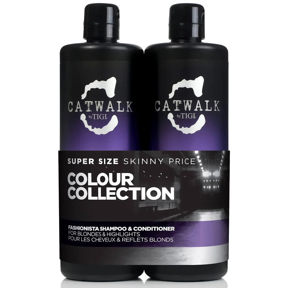 Duo soins cheveux blonds TIGI Catwalk Fashionista Violet TweenImage1