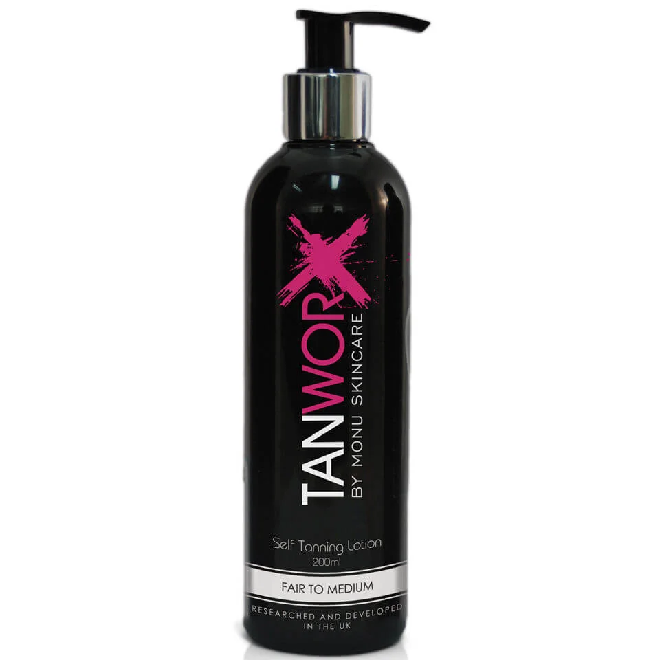 Lotion Autobronzante Tanworx - Claire à Moyenne (200ml)Image1