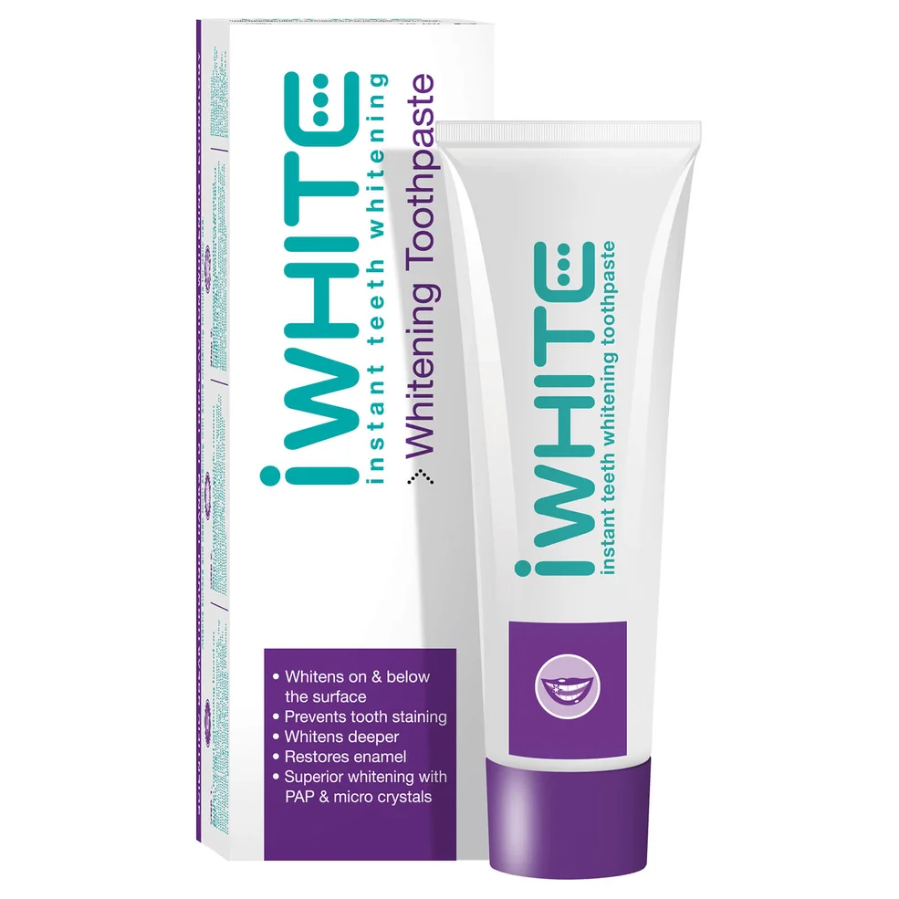 Dentifrice blanchissant "Instant Teeth Whitening" d'iWhite (75 ml)Image1
