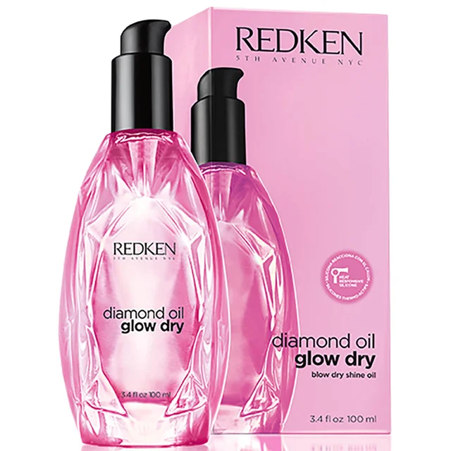 Redken Diamond Oil Glow Dry Style huile sèche (100ml)