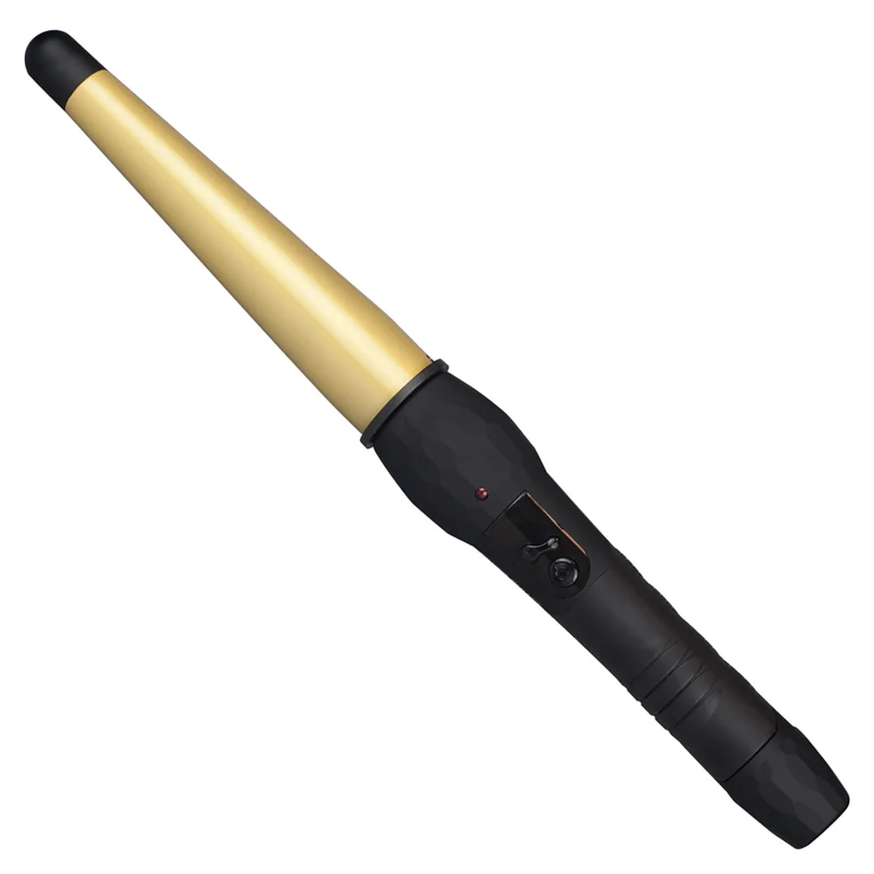 Silver Bullet Large Ceramic Conical Curling Iron - GoldImage1