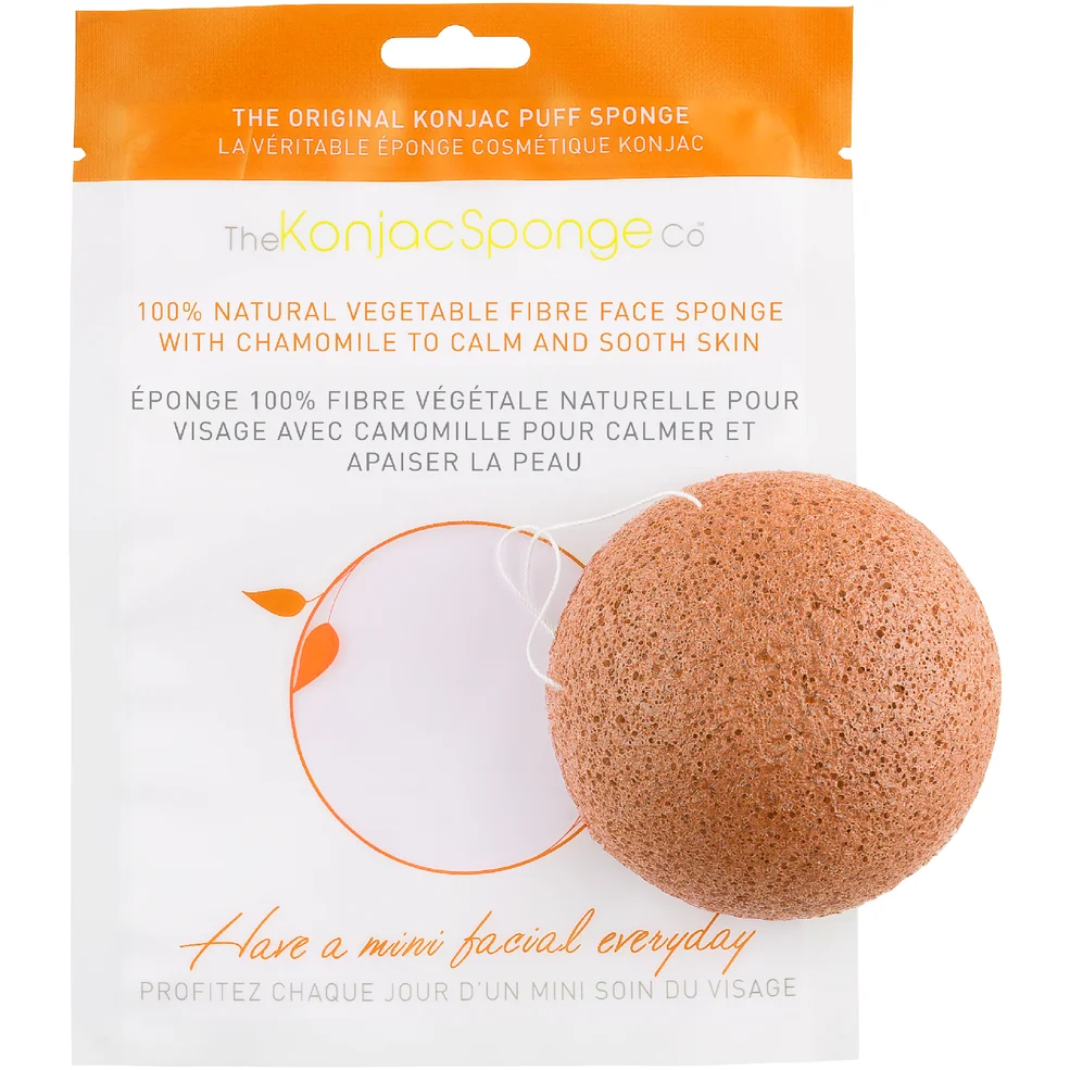 Éponge visage camomille The Konjac Sponge CompanyImage1