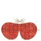 Holistic Silk Eye Mask Slipper Gift Set - Tibetan Orange - S