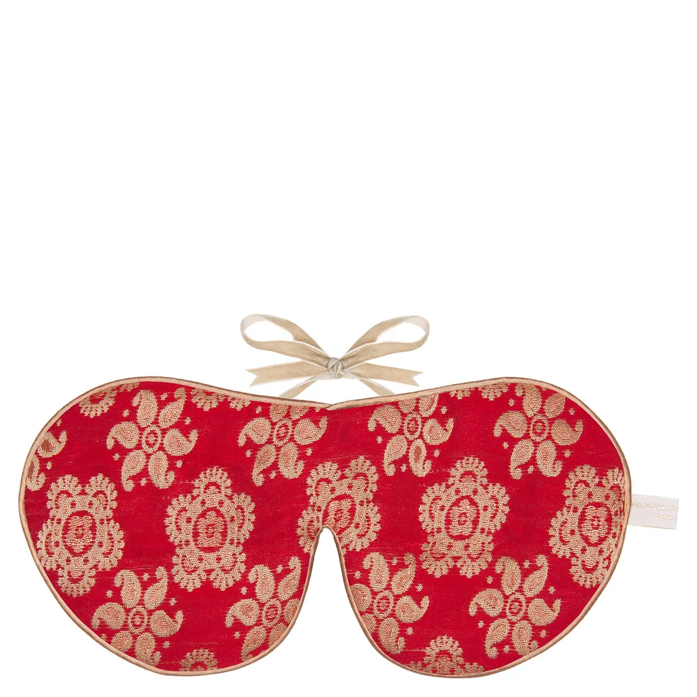 Holistic Silk Eye Mask Slipper Gift Set - Scarlet - SImage1