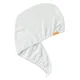 Serviette séchante turban Lisse Luxe Aquis - Blanc ivoire