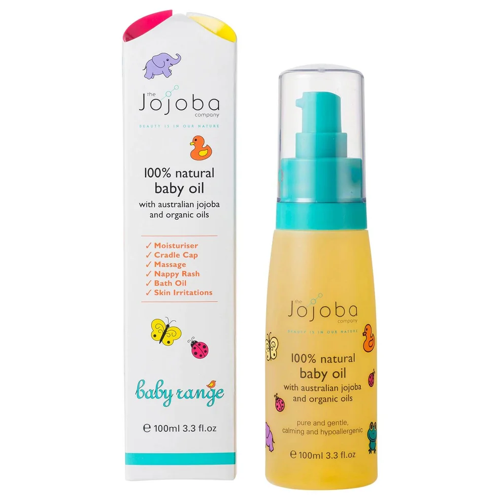 Huile bébé 100% naturelle The Jojoba Company 100 mlImage1