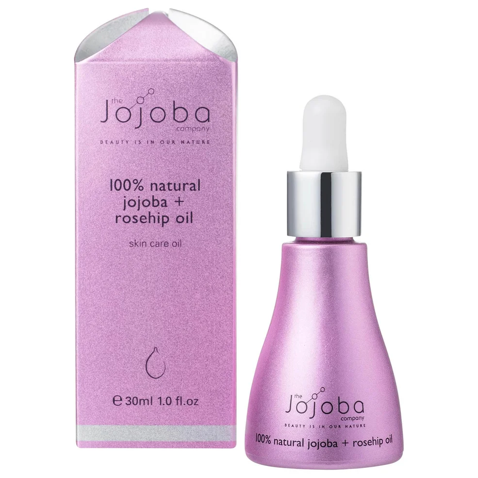 Huile de Jojoba et d'Églantier 100% naturelle The Jojoba Company 30 mlImage1