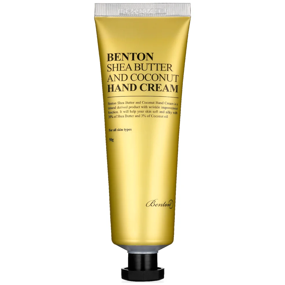 Crème pour les mains au beurre de karité et à la noix de coco Benton 50 gImage1