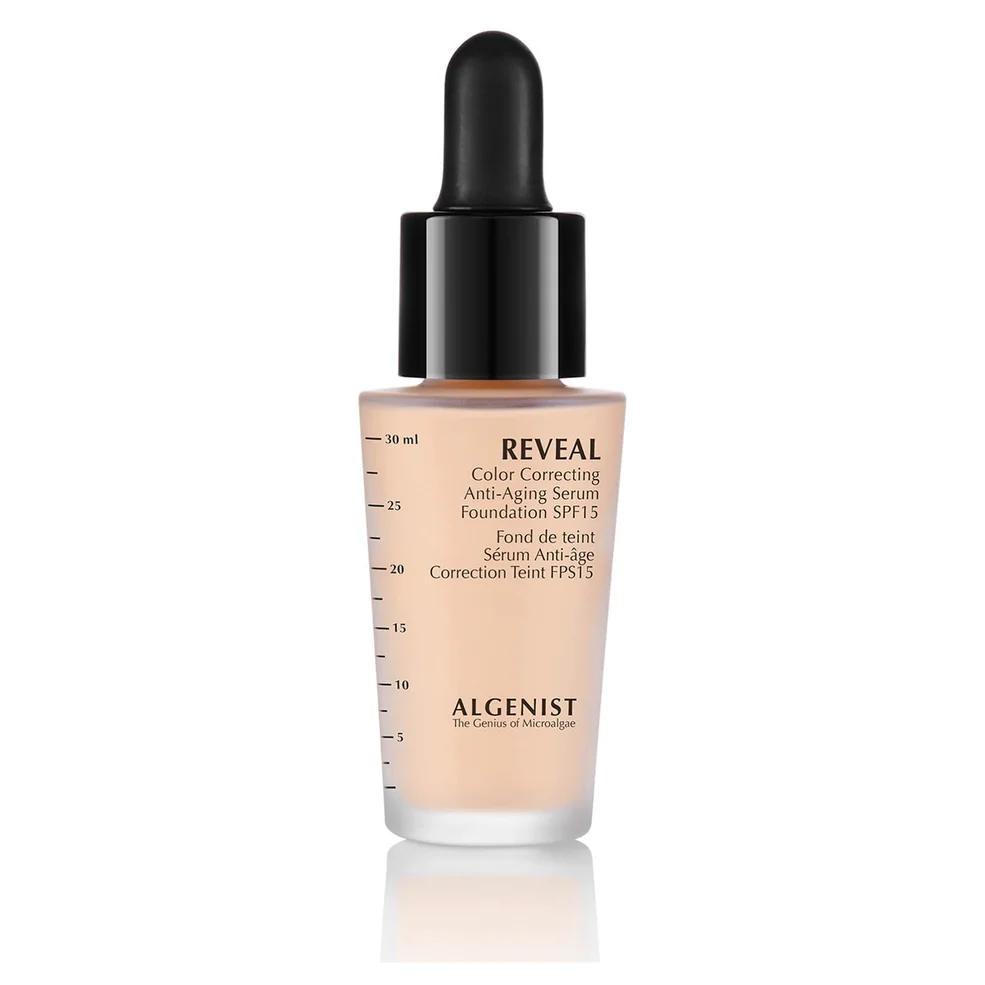 Fond de Teint Sérum Anti-Âge Correction Teint FPS 15 Reveal ALGENIST 30 ml (différentes teintes disponibles)Image1