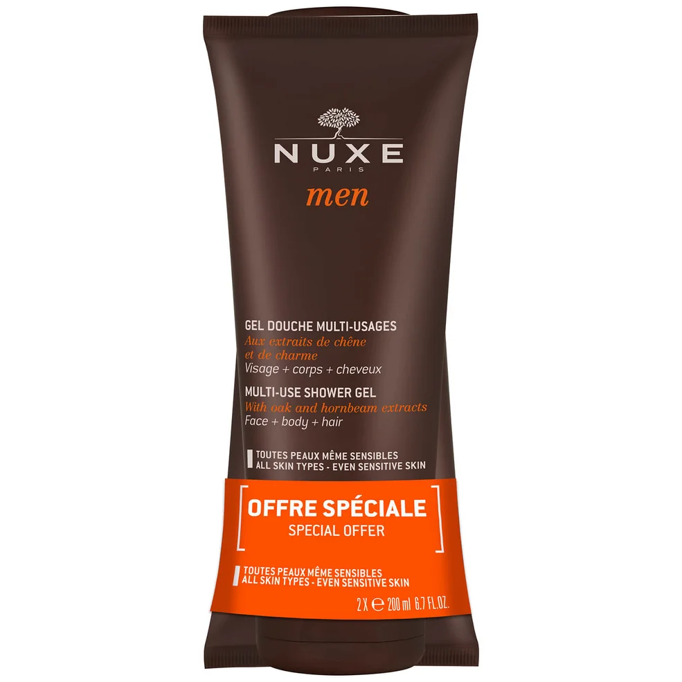 NUXE Men Duo de Gels Douches 2 x 200 mlImage1