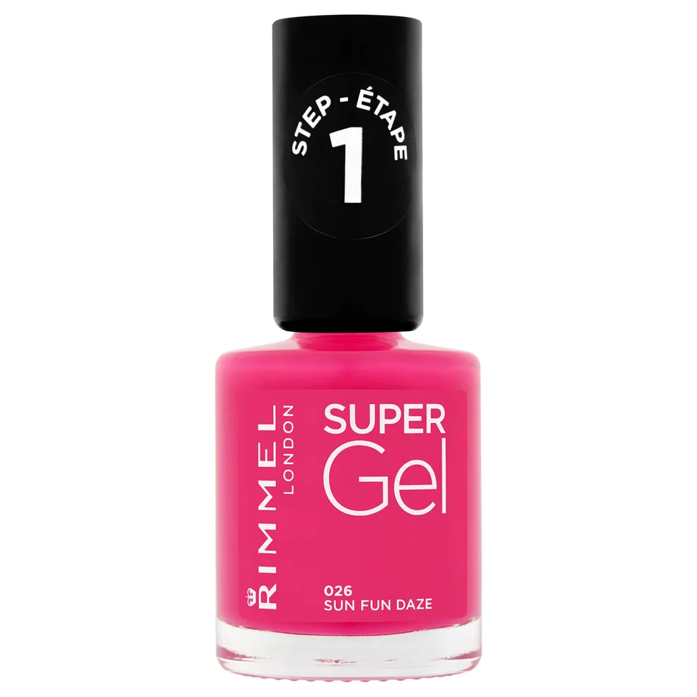 Vernis à ongles Super Gel Rimmel 12 ml (disponible en plusieurs teintes)Image1