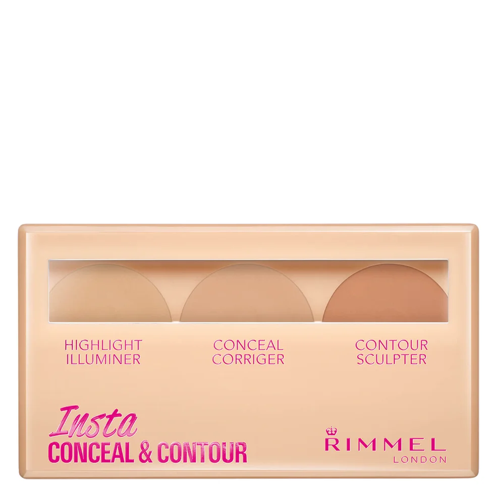 Palette Insta Conceal and Contour Rimmel 7 g (disponible en plusieurs teintes)Image1