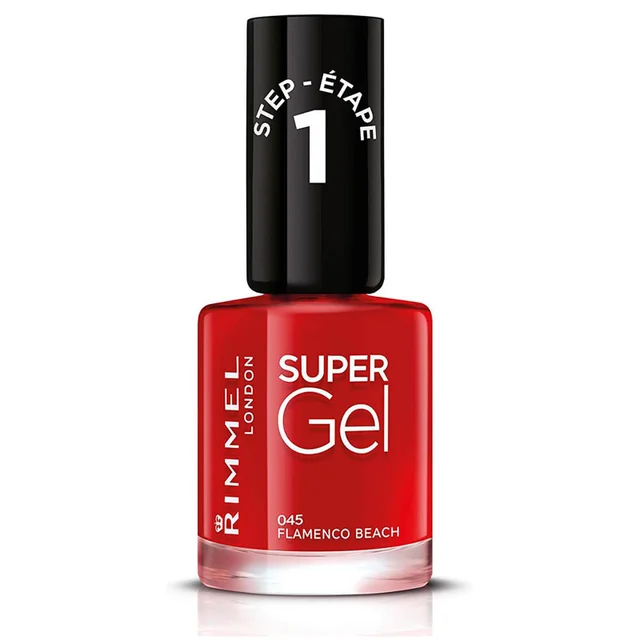 Vernis à ongles Super Gel Rimmel 12 ml (disponible en plusieurs teintes)