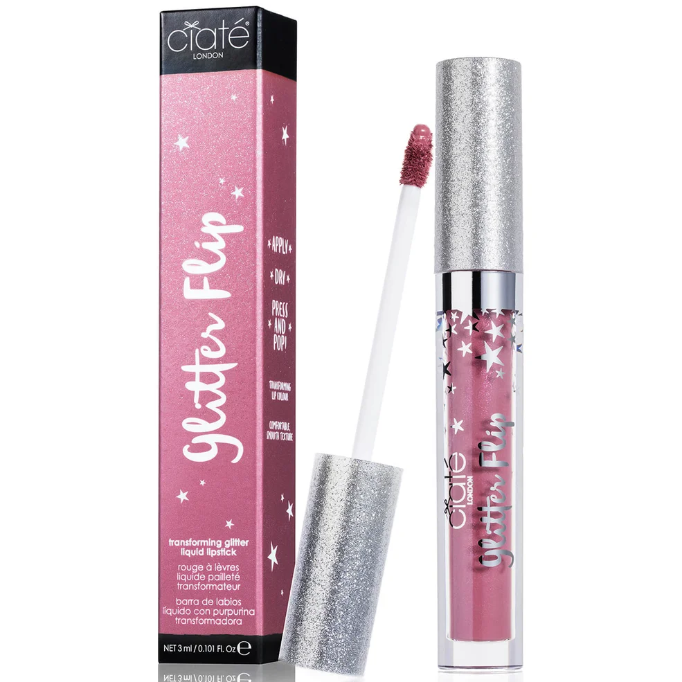 Rouge à lèvres liquide pailleté Glitter Flip Ciaté London - CandyImage1