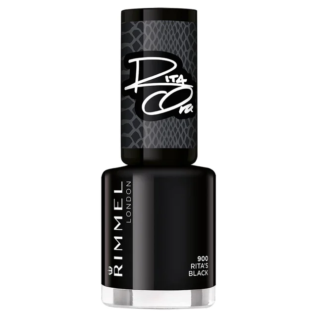 Vernis à ongles Rimmel 60 Seconds Rita Shades of Black (disponible en plusieurs teintes)
