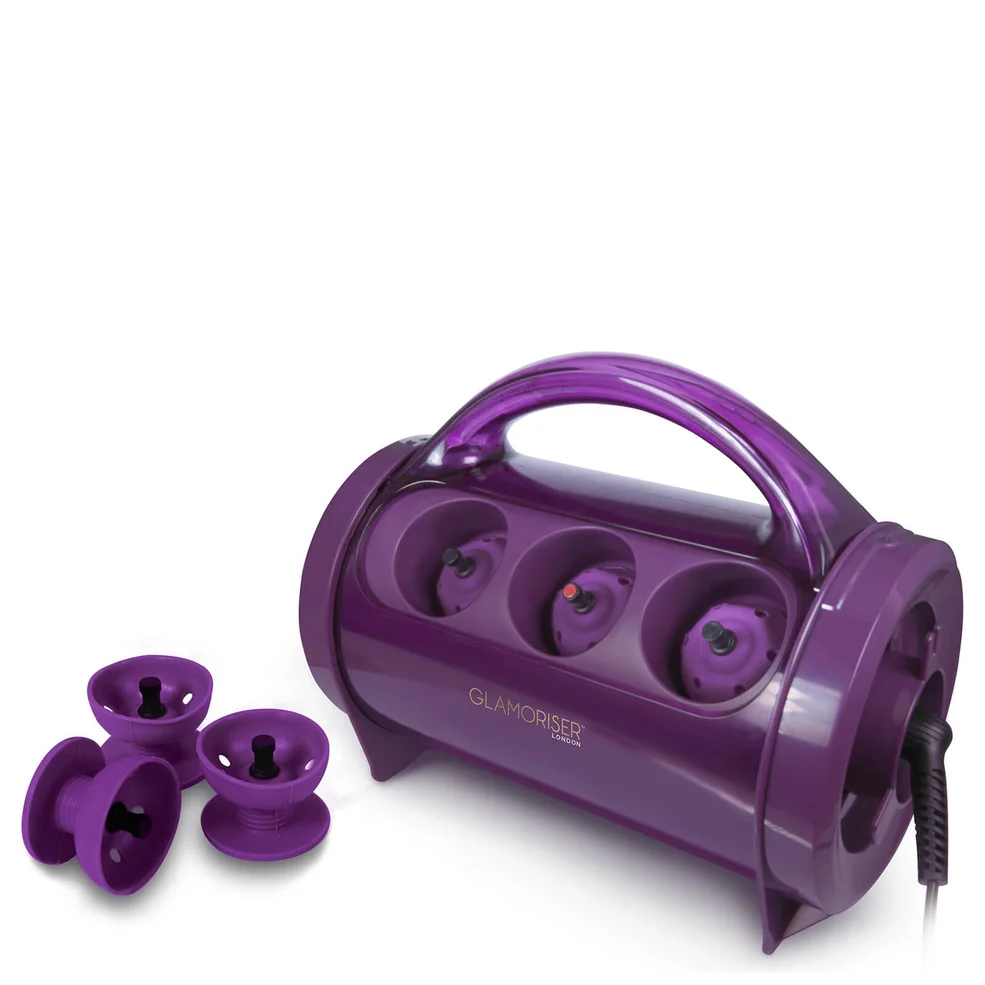 Bigoudis chauffants Glamour Glamoriser - VioletImage1