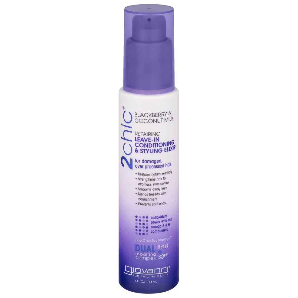 Élixir Réparateur Coiffant et Revitalisant Sans Rinçage 2chic® Giovanni 118 mlImage1