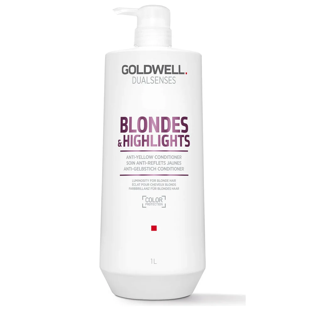 Après-shampooing anti-reflets jaunes Blondes & Highlights Goldwell Dualsenses 1000 mlImage1