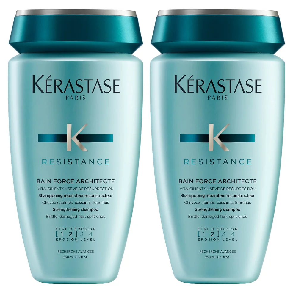 KÉRASTASE RÉSISTANCE BAIN FORCE ARCHITECTE SHAMPOOING RECONSTRUCTEUR 250ml DuoImage1