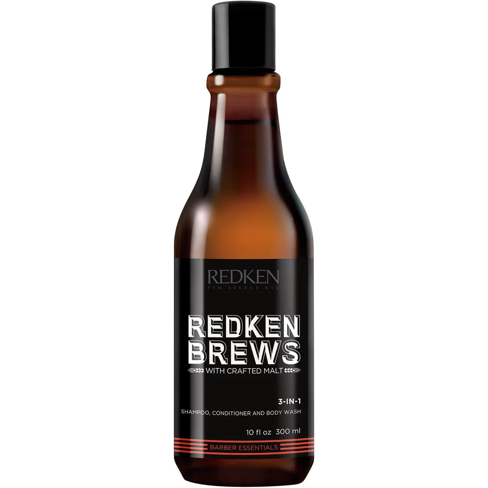 Redken Brews 3-in-1 Shampoo 300mlImage1
