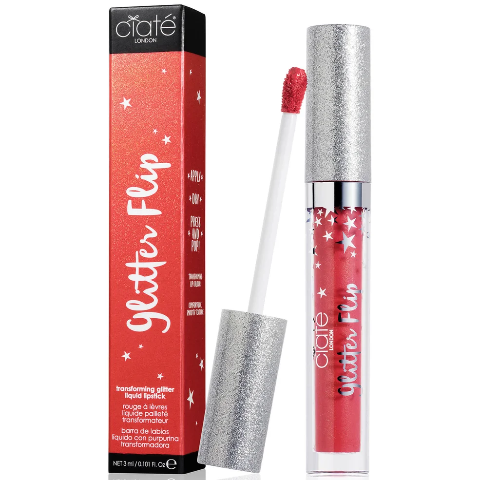 Rouge à lèvres liquide pailleté Glitter Flip Ciaté London - TroubleImage1