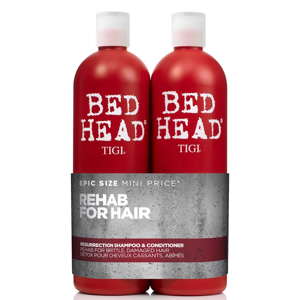 TIGI Bed Head Urban Antidotes Resurrection Shampoo and Conditioner for Very Dry Hair 2 x 750mlImage1