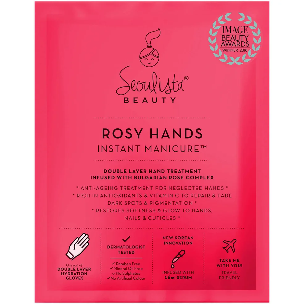 Masque pour les Mains Rosy Hands Instant Manicure™ Seoulista BEAUTYImage1