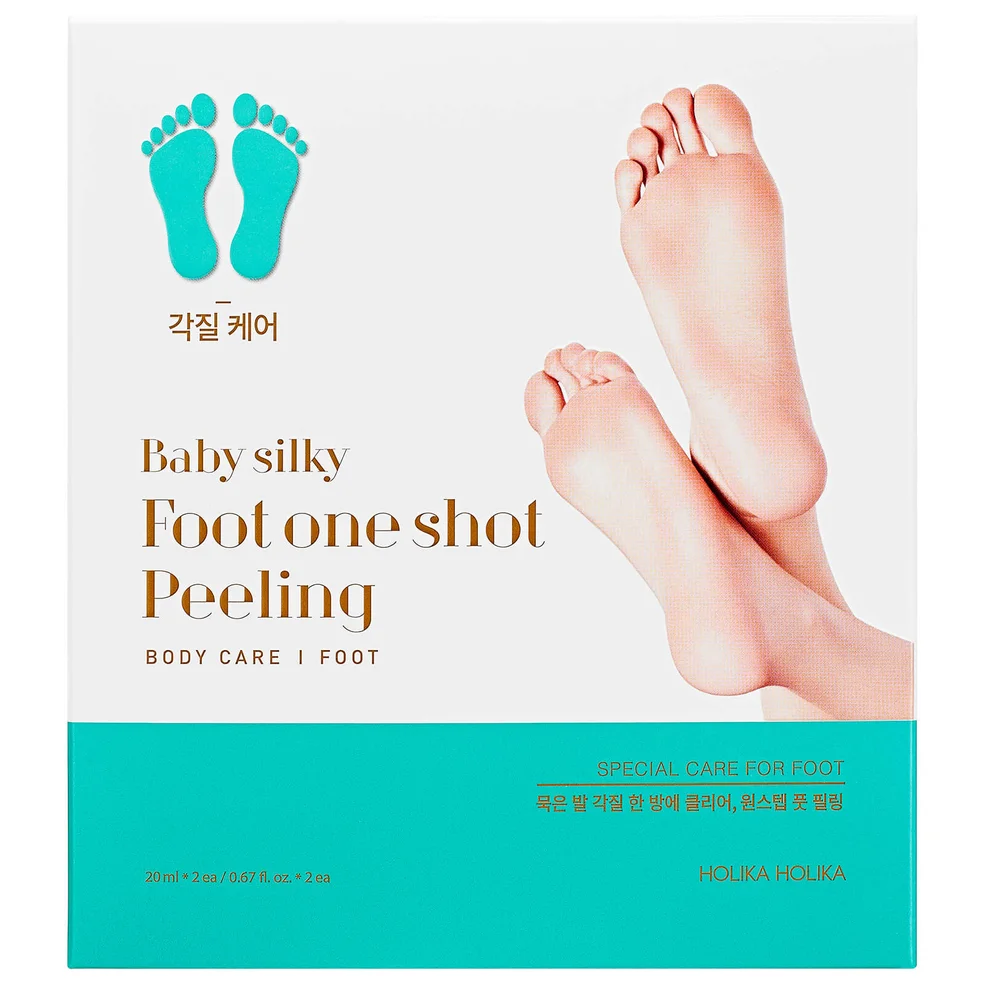 Peeling Pieds Soyeux Baby Silky One Shot Holika HolikaImage1