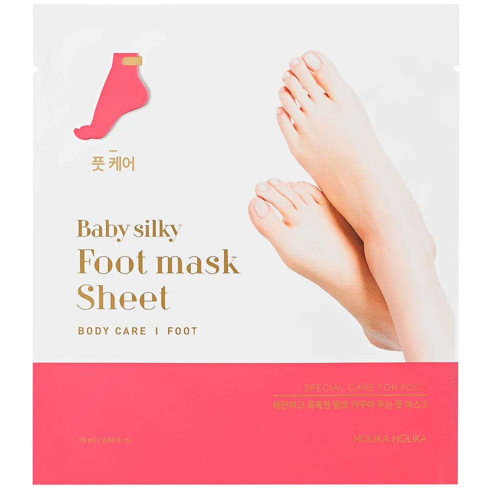 Masque-Tissu Pieds Soyeux Baby Silky Holika HolikaImage1
