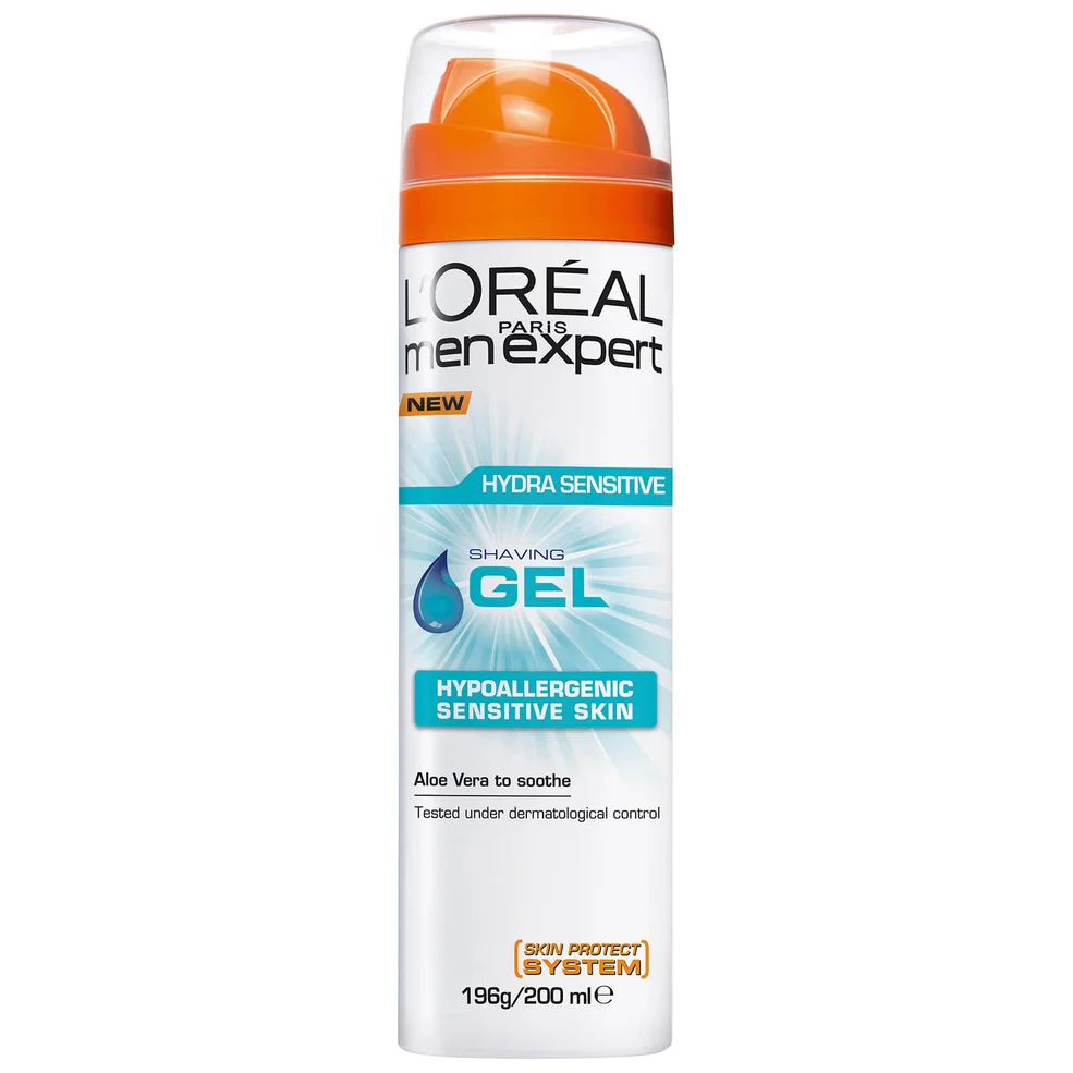 L'Oréal Paris Men Expert Hydra Sensitive Shaving Gel 200mlImage1