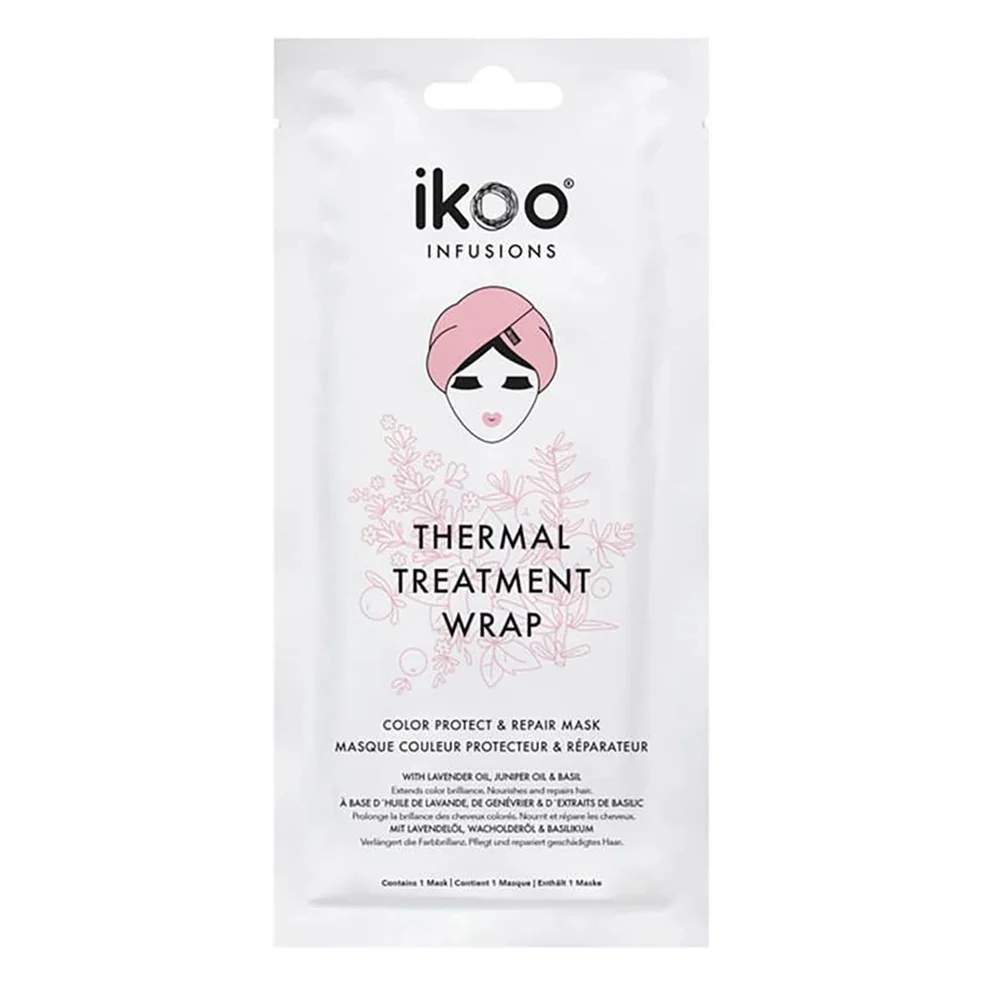 ikoo Infusions Thermal Treatment Hair Wrap Color Protect and Repair Mask 35gImage1