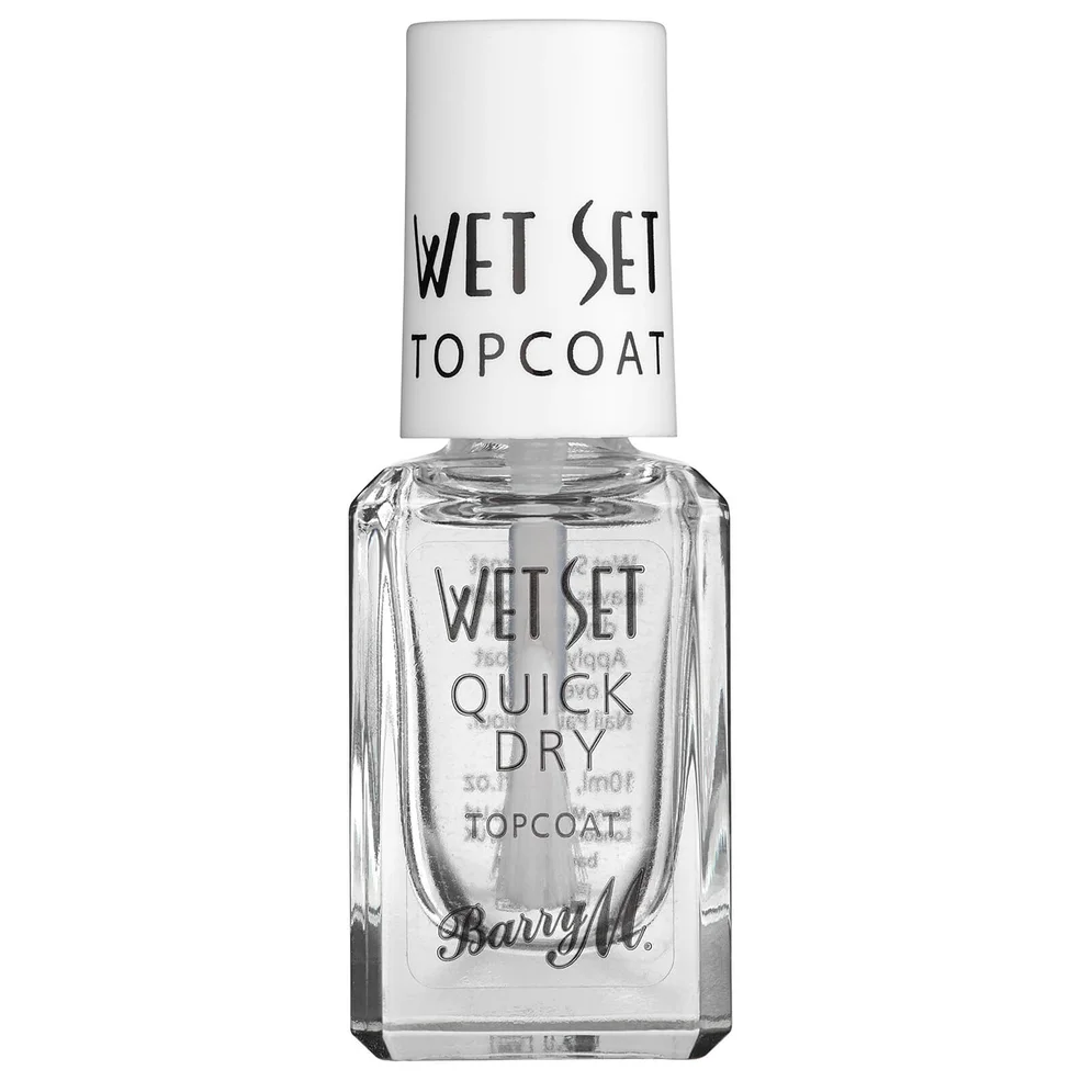 Barry M Cosmetics Wet Set Quick Dry TopcoatImage1