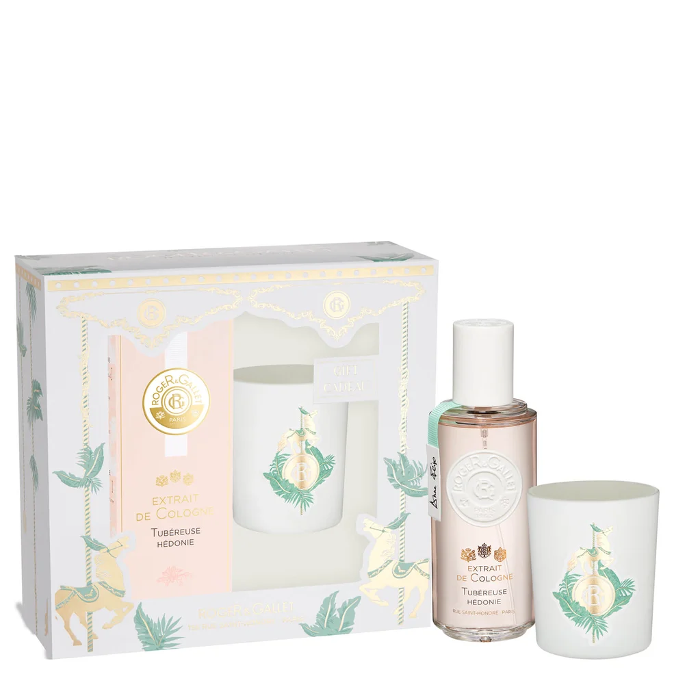 Coffret Bougie et Extrait de Cologne Roger&Gallet – Tubéreuse HédonieImage1
