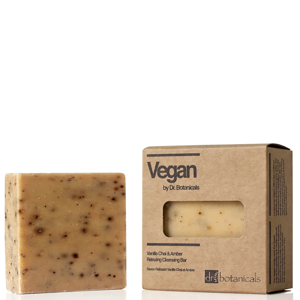 Savon Relaxant Vanille Chai et Ambre Dr BotanicalsImage1